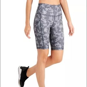 Camo-Print Bike Shorts | Large new without tag
